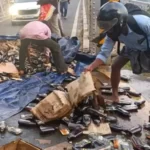 ‘ആദ്യമെത്തി അവസാനം ഒന്നാമനായി മടങ്ങി’; പുള്ളാവൂർ പുഴയിൽനിന്ന് കട്ടൗട്ടുകൾ നീക്കി