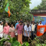 പാലത്തിൽ വെള്ളം കയറി; സ്കൂട്ടർ യാത്രക്കാരൻ ഒഴുക്കിൽ പെട്ടു