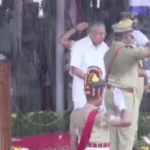‘ഗാന്ധിക്കുനേരെ തോക്കു ചൂണ്ടുന്ന’ സ്വാതന്ത്ര്യദിന പോസ്റ്റര്‍; ജനം ടി വിക്കെതിരെ പരാതി നല്‍കി കെ എസ് യു