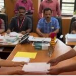 പാലക്കാട് എല്‍ഡിഎഫ് സ്ഥാനാര്‍ത്ഥി പി സരിന്‍ നാമനിര്‍ദ്ദേശ പത്രിക സമര്‍പ്പിച്ചു