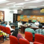 കെ ദാസന് വോട്ടഭ്യർഥിച്ച് മുഹമ്മദ് റിയാസ്